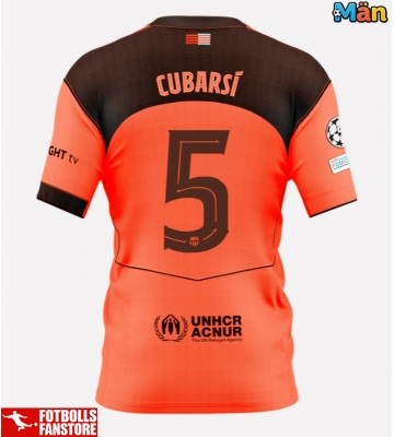 Barcelona Pau Cubarsi #5 Tredje Tröja 2025-26 Kortärmad